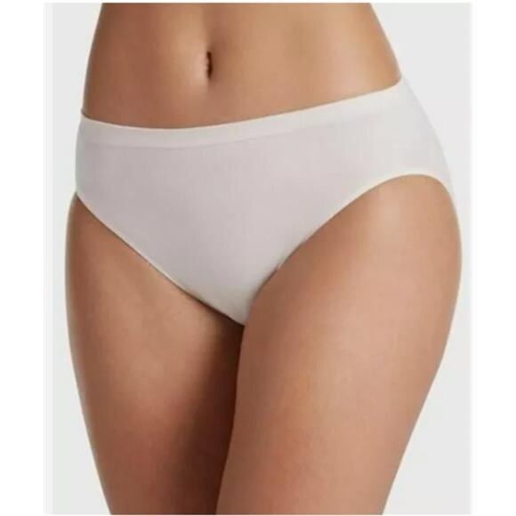 NEW Jockey Comfies Cotton French Cut Underwear - 3 Pack 1 Pnk 2 White XL - Picture 1 of 8